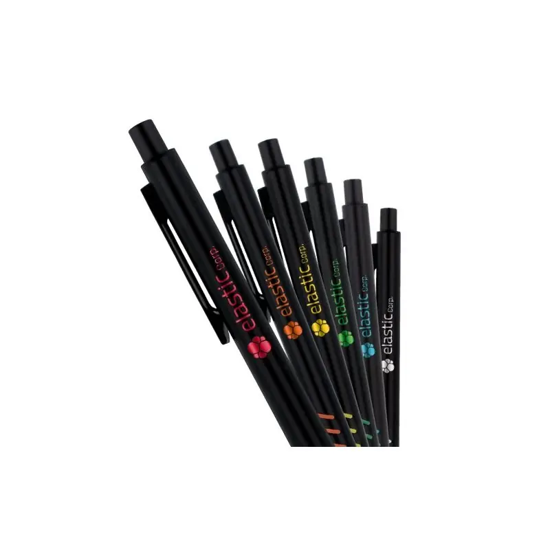 Stylo Bille Écriture Bleu avec Corps en Métal