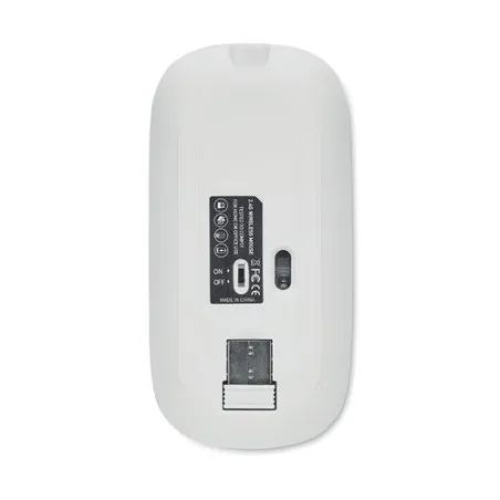 Souris sans fil rechargeable CURVY C - Écologique et Pratique