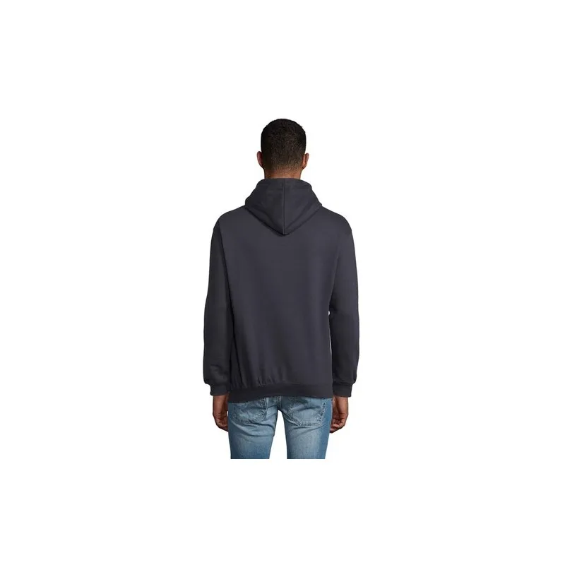 Sweat-Shirt Écologique Unisex à Capuche Personnalisé CONDOR Matières : coton Taille textile : S Couleurs : bleu crémeux cadeau e