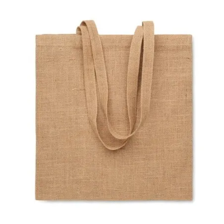 Sac shopping en jute personnalisé, écologique et durable - ZOLANG Matières : PET Taille textile : S Couleurs : french navy