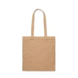 Sac shopping en jute personnalisé, écologique et durable - ZOLANG Matières : PET Taille textile : S Couleurs : french navy 2