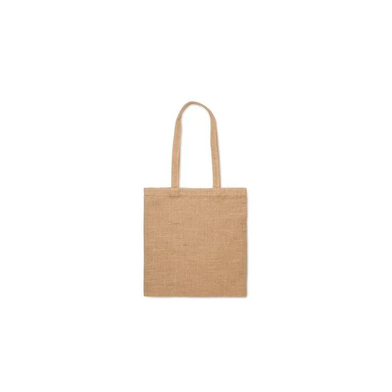 Sac shopping en jute personnalisé, écologique et durable - ZOLANG Matières : PET Taille textile : S Couleurs : french navy perso