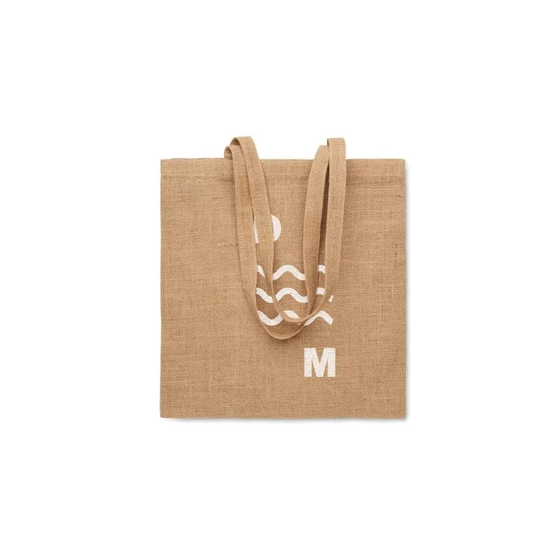 Sac shopping en jute personnalisé, écologique et durable - ZOLANG Matières : PET Taille textile : S Couleurs : french navy cadea