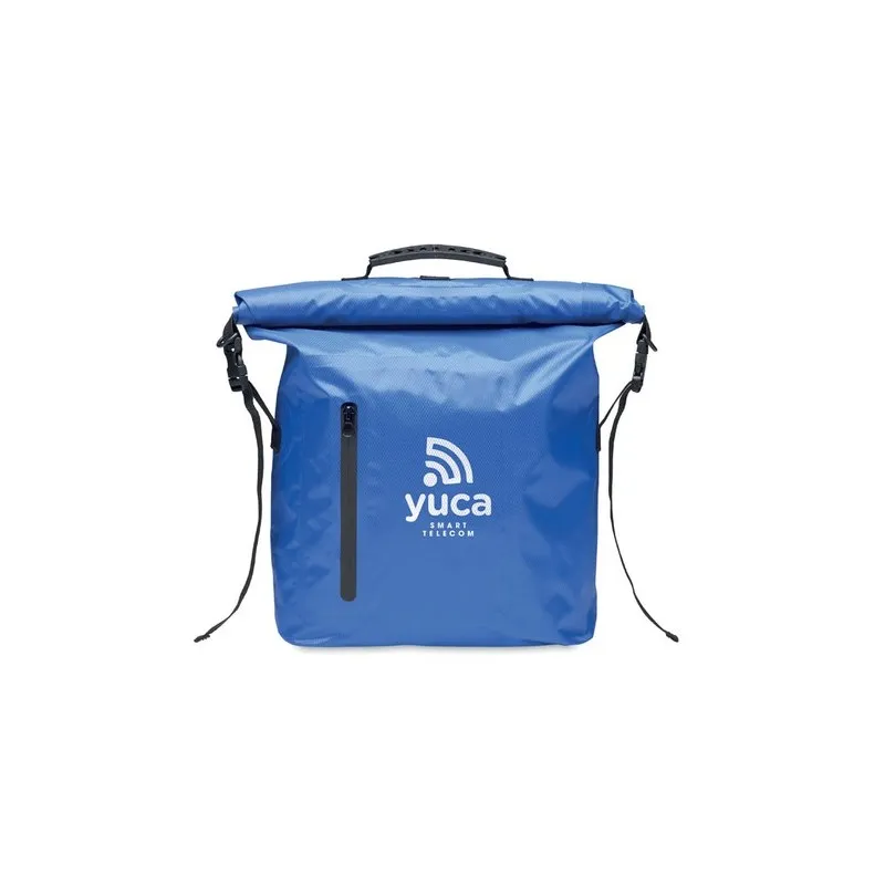 Sac à dos enroulable étanche personnalisable 30L SCUBAROLL Matières : PET Taille textile : L Couleurs : vert armée accessoire év