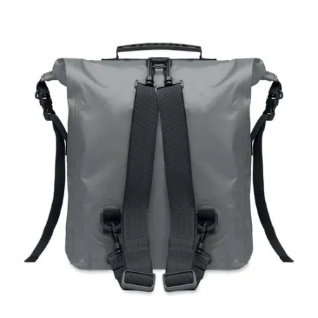 Sac à dos enroulable étanche personnalisable 30L SCUBAROLL Matières : PET Taille textile : XXS Couleurs : vert armée impression 