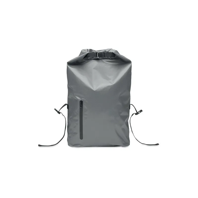 Sac à dos enroulable étanche personnalisable 30L SCUBAROLL Matières : PET Taille textile : XXS Couleurs : vert armée personnalis