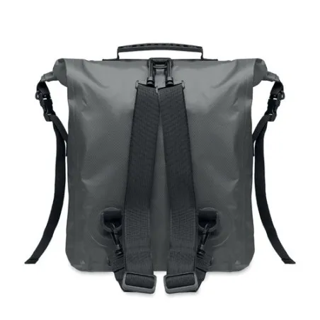 Sac à dos enroulable étanche personnalisable 30L SCUBAROLL Matières : PET Taille textile : XXS Couleurs : vert armée impression 