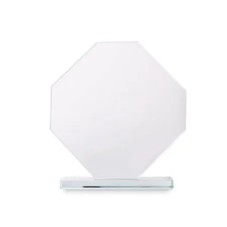 Trophée en cristal RUMBO - Élégance et Distinction Personnalisé