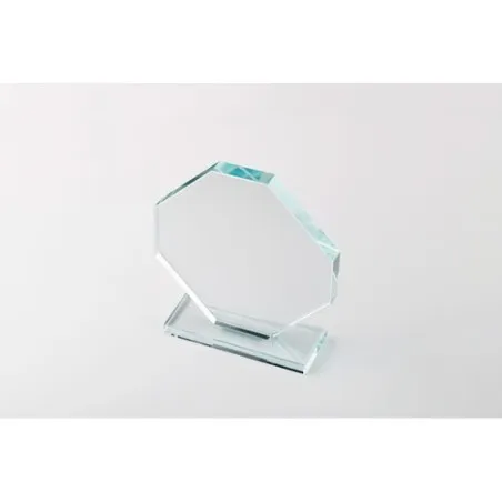 Trophée en cristal RUMBO - Élégance et Distinction Personnalisé