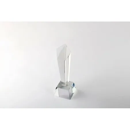 Trophée en cristal DIAWARD - Élégance et Prestige Personnalisé