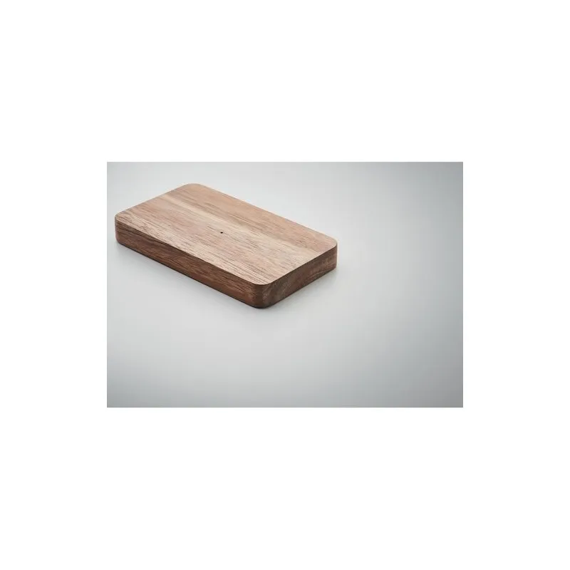 Powerbank sans fil écologique 4000 mAh à charge rapide - ACAPOW Matières : PET Taille textile : XL Couleurs : vert armée personn