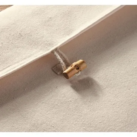 Pochette personnalisée en coton pour ordinateur 15 pouces - COTIN Matières : PET Taille textile : M Couleurs : orange fluo acces