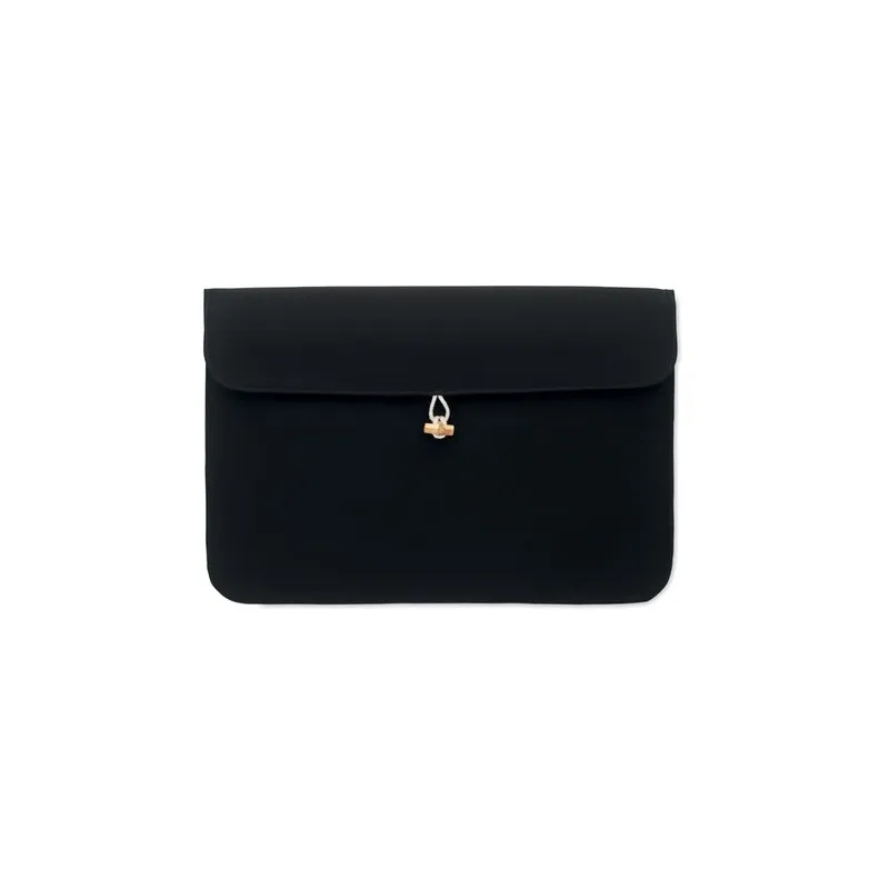 Pochette personnalisée en coton pour ordinateur 15 pouces - COTIN Matières : PET Taille textile : XXS Couleurs : bleu royal pers