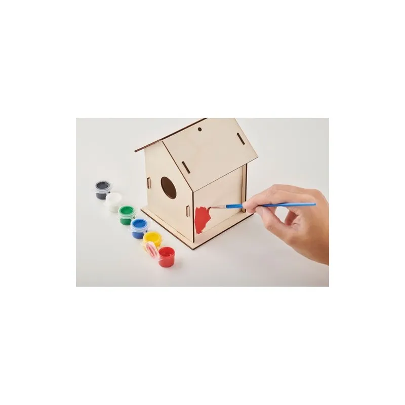 Nichoir en kit PAINTHOUSE : Créez votre havre à oiseaux