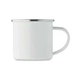 Mug en émail sublimation 200ml personnalisé - Plateado S Matières : coton Taille textile : XXL Couleurs : noir profond 2