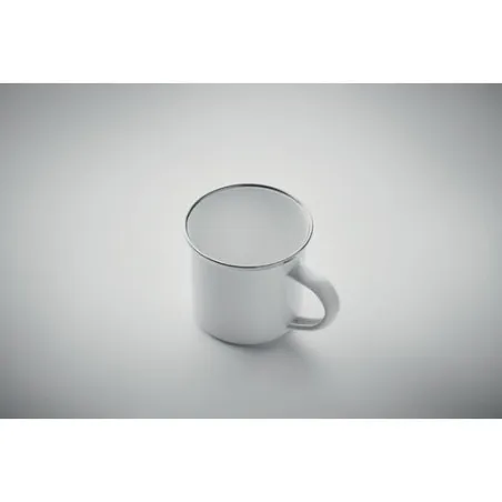 Mug en émail sublimation 200ml personnalisé - Plateado S Matières : coton Taille textile : XXL Couleurs : noir profond impressio