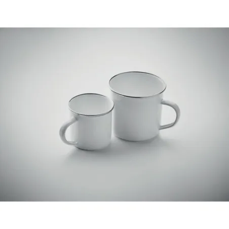 Mug en émail sublimation 200ml personnalisé - Plateado S Matières : coton Taille textile : XXL Couleurs : noir profond livraison