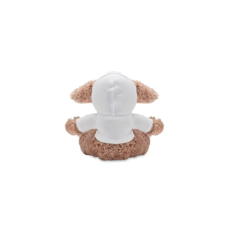 Cadeau d'entreprise écologique personnalisé - Lapin en peluche BUNNY Matières : coton Taille textile : S Couleurs : lie de vin c