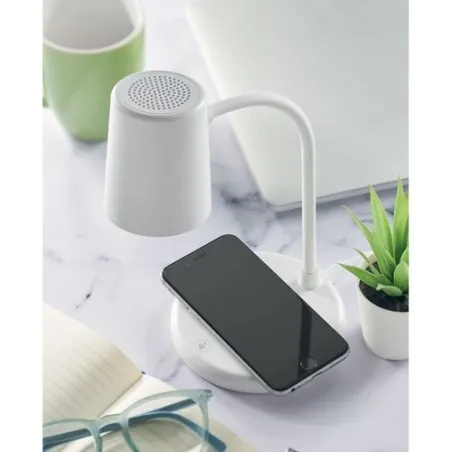 Lampe Haut-Parleur & Chargeur SPOT : 3 en 1 Innovant