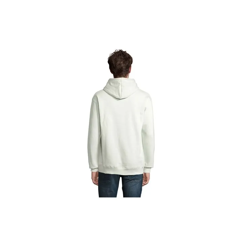 Sweat-Shirt Écologique Unisex à Capuche Personnalisé CONDOR Matières : coton Taille textile : XS Couleurs : gris chiné personnal