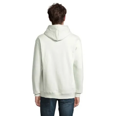 Sweat-Shirt Écologique Unisex à Capuche Personnalisé CONDOR Matières : coton Taille textile : XS Couleurs : gris chiné personnal