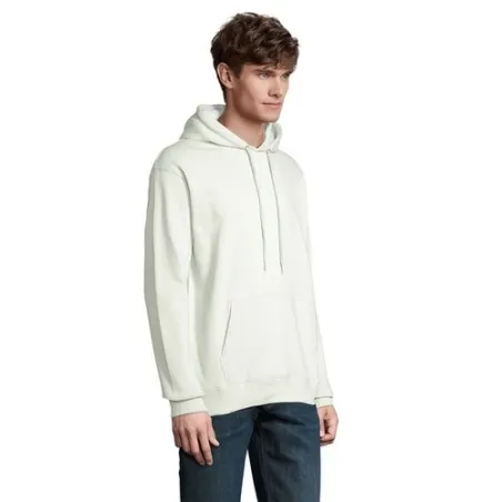 Sweat-Shirt Écologique Unisex à Capuche Personnalisé CONDOR Matières : coton Taille textile : XS Couleurs : gris chiné accessoir