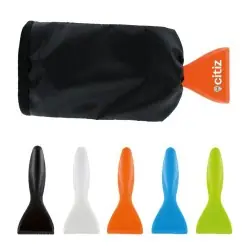 Raclette à Givre Écologique avec Gant et Grattoir à Neige - Cadeau Pratique Matières : polyester Couleurs : naturel