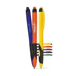 Stylo Bille Plastique Écriture Noire Personnalisable Matières : polyester Taille textile : 16 ans Couleurs : blanc 2