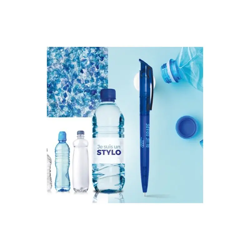 Stylo Bille Écologique en rPET - Écriture Fluide