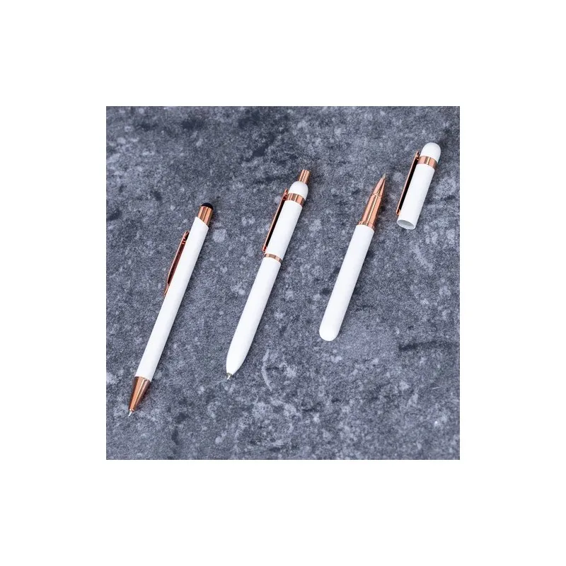 Stylo Bille Écologique Cadeau d'Entreprise Dontiox Couleurs : noir Matières : acier inoxydable recyclé accessoire événementiel u