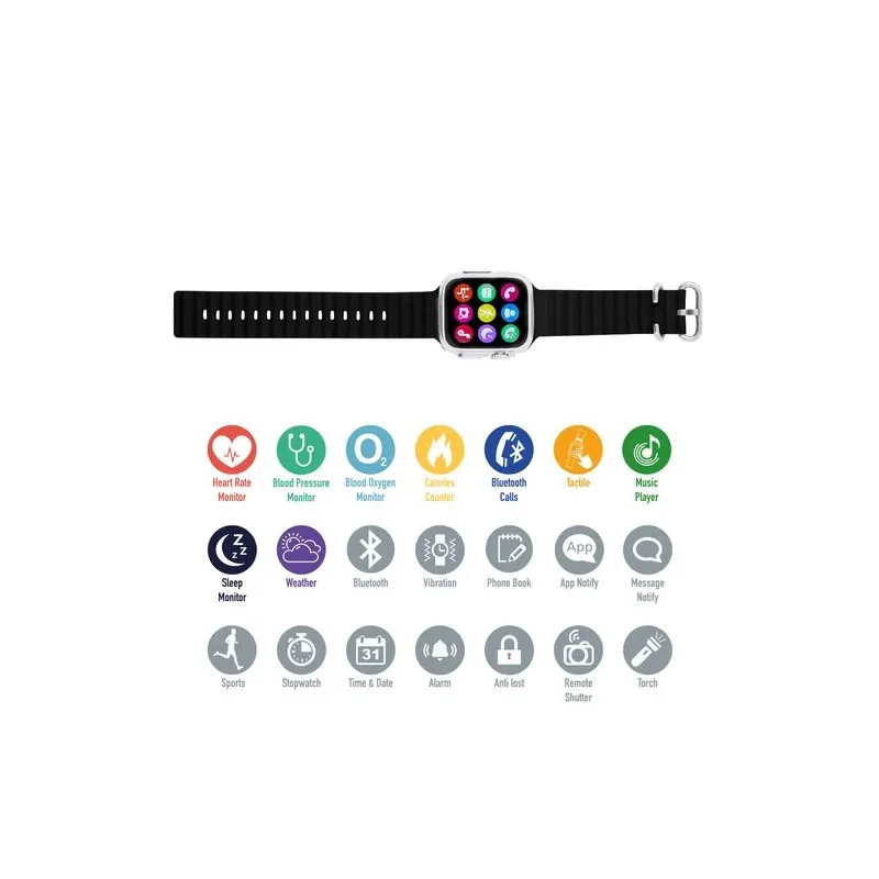 Montre Intelligente Connor : Élégance et Technologie