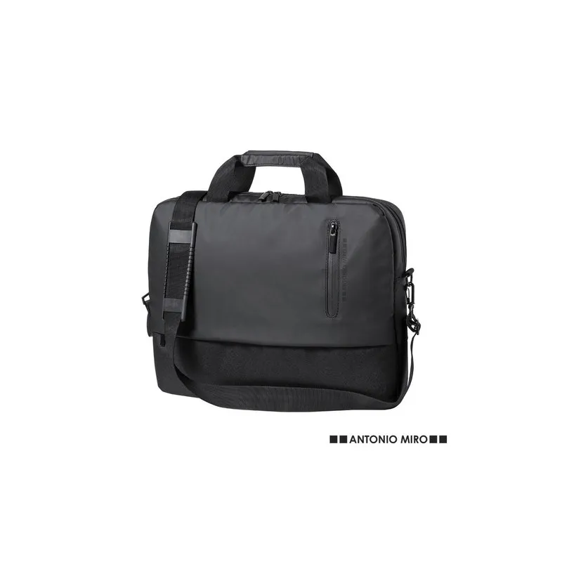 Sacoche d'Entreprise Personnalisée Mitchel Matières : nylon Couleurs : bleu personnalisable avec votre logo