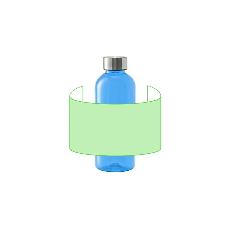 Gourde Sans BPA Personnalisée - Bidon Hanicol Matières : aluminium recyclé  Couleurs : blanc personnalisable avec votre logo