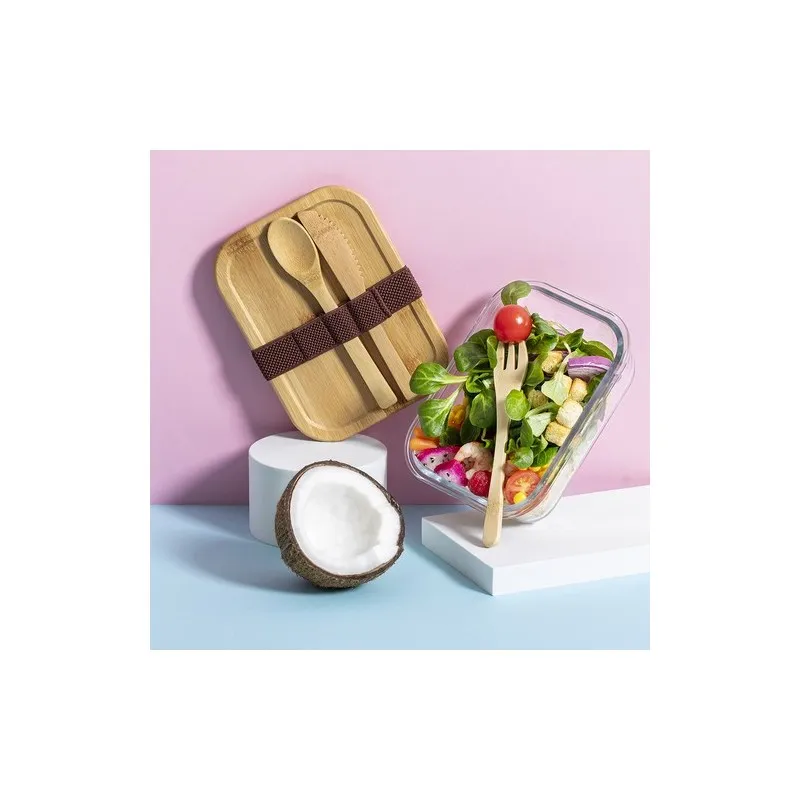 Gamelle Personnalisée Boîte à Déjeuner Bejar Matières : aluminium recyclé  Couleurs : argenté goodies publicitaire événementiel