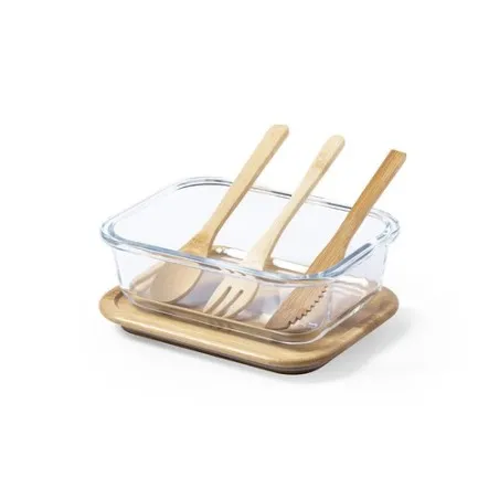 Gamelle Personnalisée Boîte à Déjeuner Bejar Matières : aluminium recyclé  Couleurs : argenté objet promotionnel éco-responsable