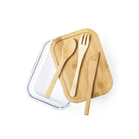 Gamelle Personnalisée Boîte à Déjeuner Bejar Matières : aluminium recyclé  Couleurs : argenté cadeau collaborateur premium