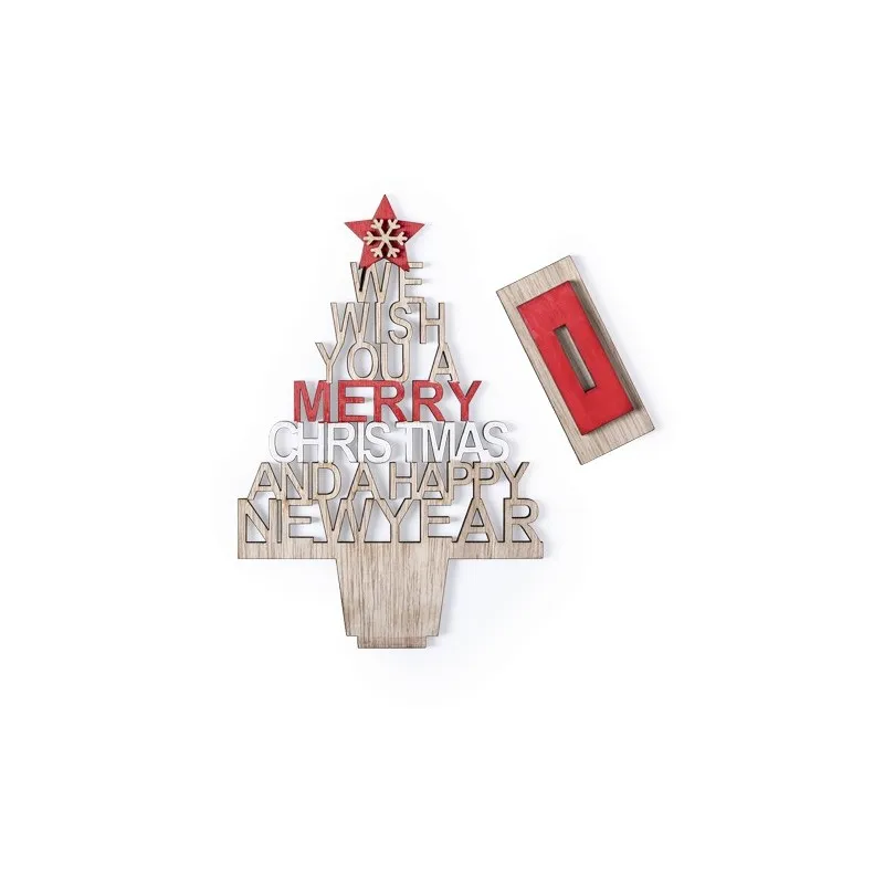 Arbre de Noël Personnalisé Décoratif - Sokin Matières : aluminium Couleurs : blanc impression haute définition