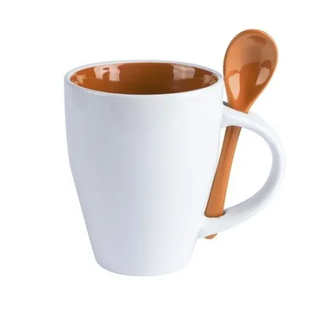 Tasse en céramique personnalisée Cotes Matières : PET Couleurs : doré goodies personnalisé en stock