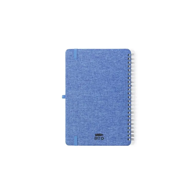 Cahier Écologique et Personnalisé Fonctionnel Maisux pas cher Couleurs : bleu Matières : acier inoxydable recyclé cadeau affaire