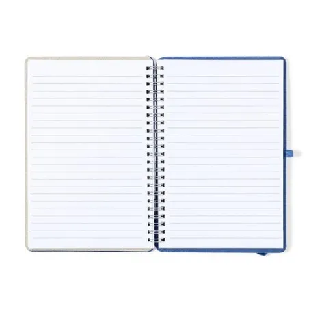 Cahier Écologique et Personnalisé Fonctionnel Maisux pas cher Matières : PET recyclé Couleurs : gris goodies entreprise design