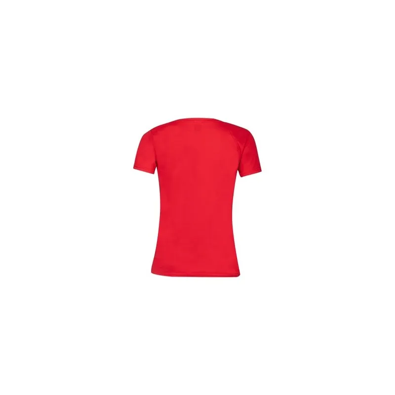 T-Shirt Femme V-Neck Couleur Iconic Personnalisé pas cher Fruit Of The Loom Couleurs : jaune marquage couleur éclatante