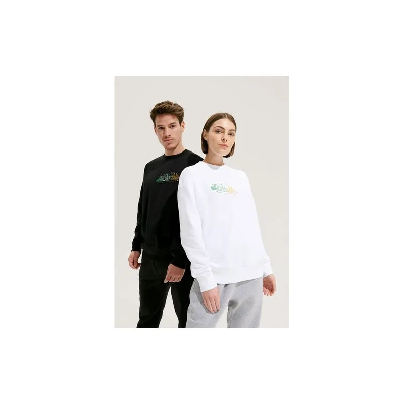 Sweat-shirt unisexe Columbia en coton recyclé