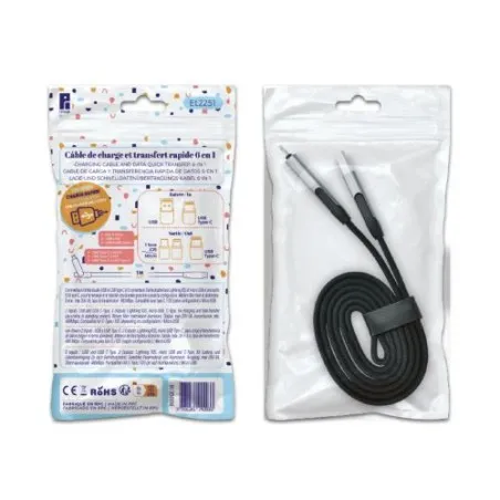 Plateau Porte Gobelets Pratique Personnalisé - Accessoire Maison pas cher 6 en 1 Couleurs : noir Matières : polyester recyclé ca