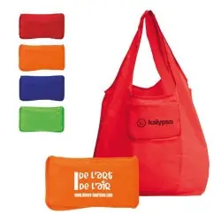 Sac Shopping Repliable en Polyester 190T - Pratique et Léger Matières : liège Couleurs : noir 2