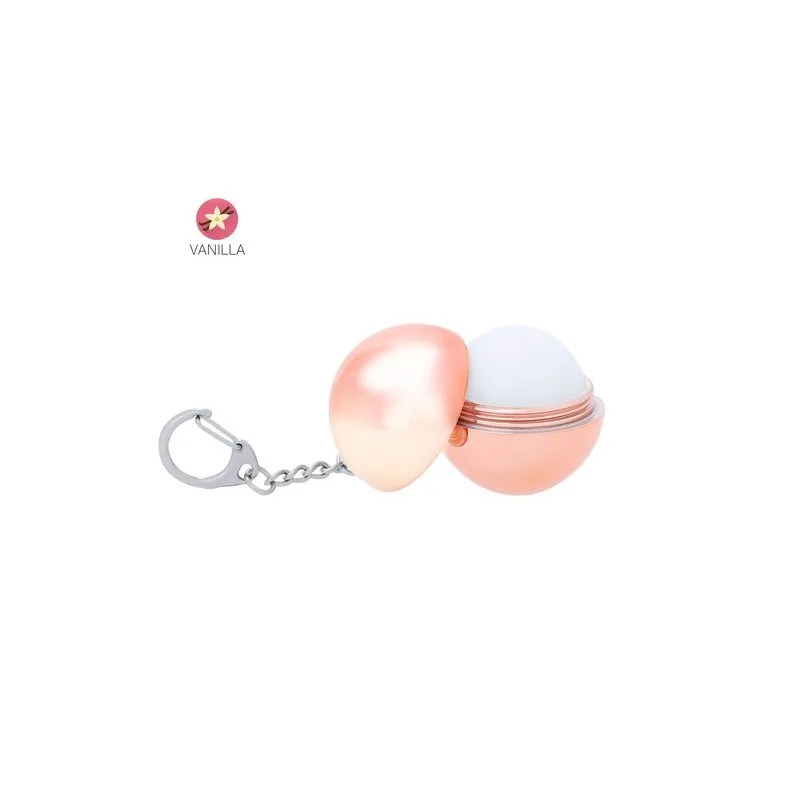 Porte-Clés Écologique et Baume à Lèvres Personnalisé Frissel Matières : acier inoxydable Couleurs : blanc goodies publicitaire é