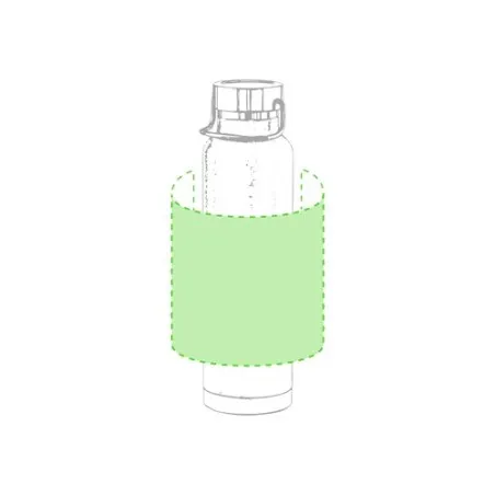 Bidon Isotherme Personnalisé de Qualité Staver Matières : coton Taille textile : M Couleurs : noir personnalisation sur mesure