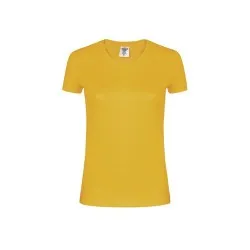 T-Shirt Femme Couleur Personnalisée WCS180 "keya" Matières : coton Taille textile : L Couleurs : bleu 2