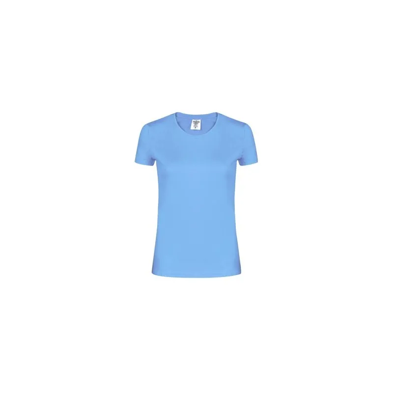 T-Shirt Femme Couleur Personnalisée WCS180 "keya" Couleurs : bleu Matières : polyester recyclé personnalisable avec votre logo