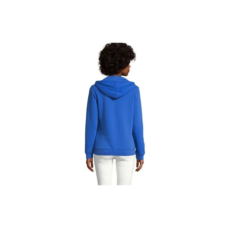 Veste Femme Confortable et Stylée Personnalisée 280gr | Spike Taille textile : 3XL Couleurs : noir impression haute définition