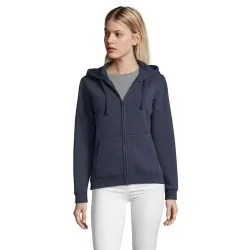 Veste Femme Confortable et Stylée Personnalisée 280gr | Spike Taille textile : M Couleurs : noir livraison express 24h 48h 2